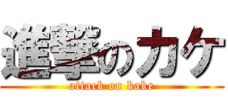 進撃のカケ (attack on kake)