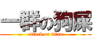 一群の狗屎 (attack on titan)