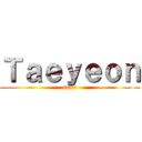 Ｔａｅｙｅｏｎ (snsd)