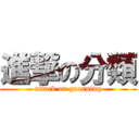 進撃の分類 (attack on grouping)