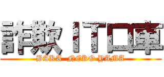 詐欺ＩＴ口車 (BAKA  NEKO YAMA)