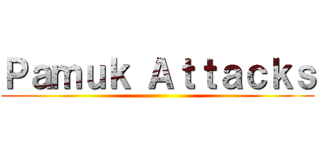 Ｐａｍｕｋ Ａｔｔａｃｋｓ ()