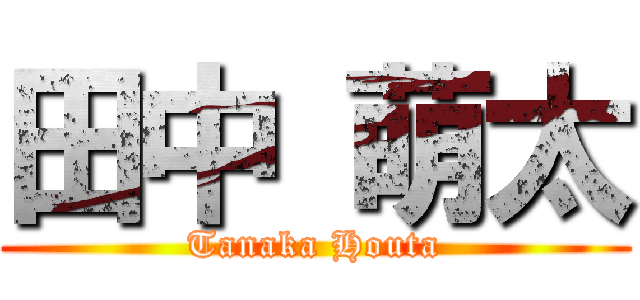 田中 萌太 (Tanaka Houta)
