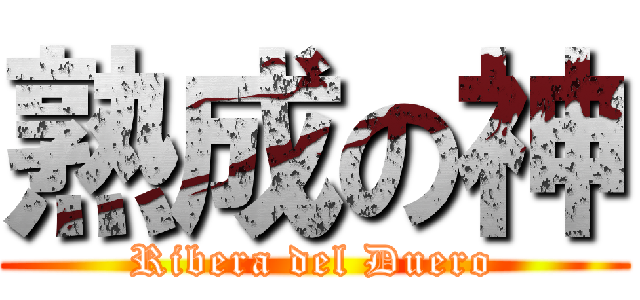 熟成の神 (Ribera del Duero)