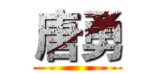 唐勇 ()
