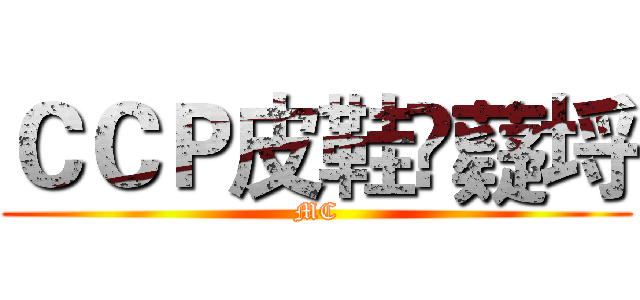 ＣＣＰ皮鞋帞薿埒 (MC)