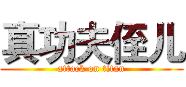 真功夫侄儿 (attack on titan)
