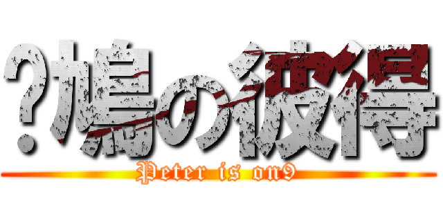 戆鳩の彼得 (Peter is on9)