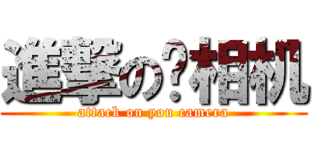 進撃の你相机 (attack on you camera)