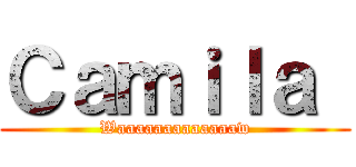 Ｃａｍｉｌａ  (Waaaaaaaaaaaaaw)