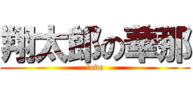 翔太郎の華那 (love)