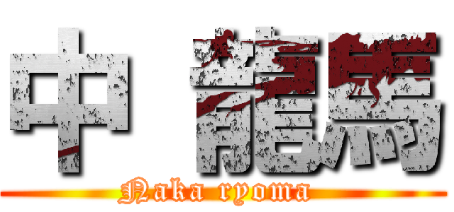 中 龍馬 (Naka ryoma )