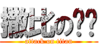 撒比の红红 (attack on titan)