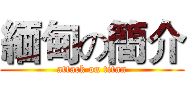 緬甸の簡介 (attack on titan)