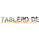 ＴＡＢＬＥＲＯ ＤＥ ()