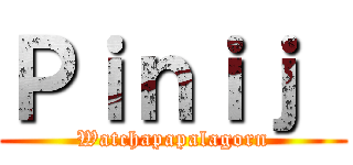 Ｐｉｎｉｊ  (Watchapapalagorn)