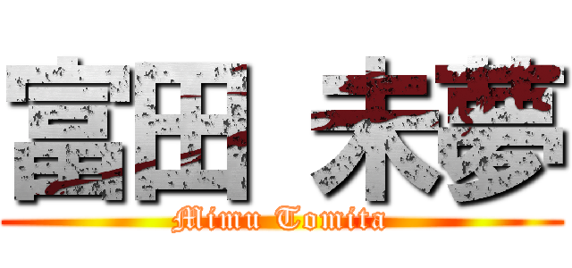 富田 未夢 (Mimu Tomita)