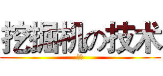 挖掘机の技术 (蓝翔)