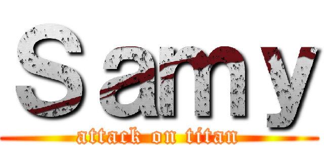 Ｓａｍｙ (attack on titan)