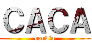 ＣＡＣＡ (boudin)