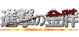 進撃の金胖 (attack on titan)