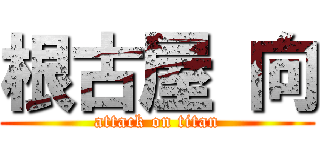根古屋 向 (attack on titan)