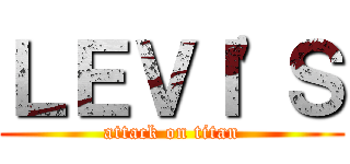ＬＥＶＩ'Ｓ (attack on titan)