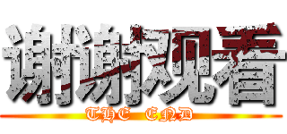 谢谢观看 (THE  END)