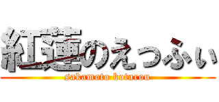 紅蓮のえっふぃ (sakamoto kotarou)