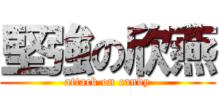 堅強の欣燕 (attack on candy)