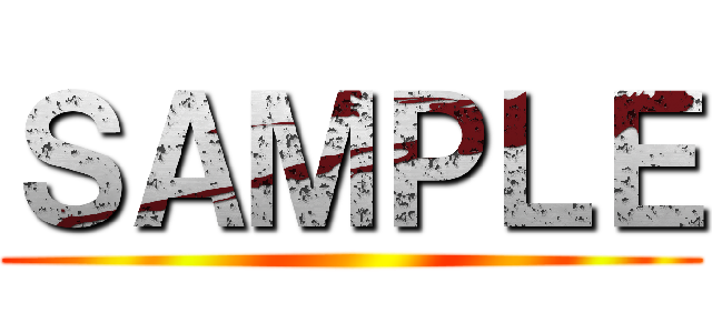 ＳＡＭＰＬＥ ()