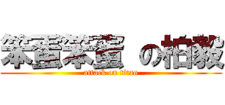 笨蛋笨蛋 の柏毅 (attack on titan)