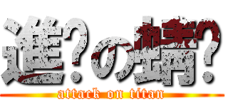 進擊の蜻蜓 (attack on titan)