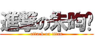進撃の朱昀芊 (attack on titan)