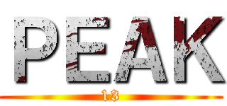 ＰＥＡＫ (13)
