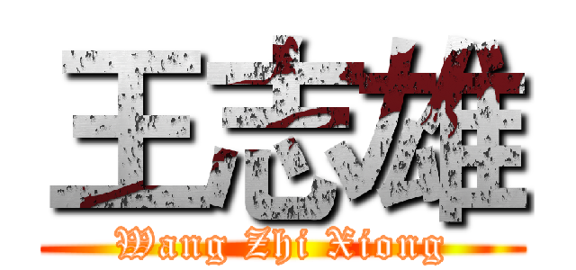 王志雄 (Wang Zhi Xiong)