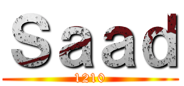 Ｓａａｄ (1210)