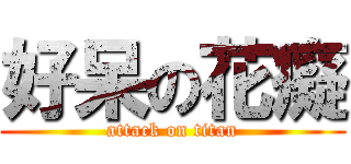 好呆の花癡 (attack on titan)