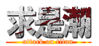 求是潮 (attack on titan)