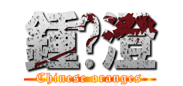 鍾汶澄 (Chinese oranges)