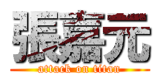 張嘉元 (attack on titan)