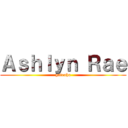 Ａｓｈｌｙｎ Ｒａｅ (gatenha)