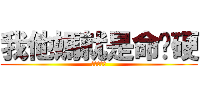 我他媽就是命夠硬 (進撃の小李)