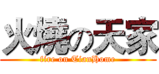 火燒の天家 (fire on TianHome)