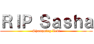 ＲＩＰ Ｓａｓｈａ (Shampoing Levi)