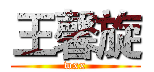 王馨旋 (wxx)