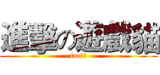 進擊の遊戲貓 (for小崎)