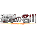 進撃の名川 (attack on nagyi)