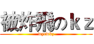 被炸飛のｋｚ (wycwkz)