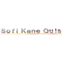 Ｓｏｆｉ Ｋａｎｅ Ｑｕｉｓｔｉａｎｏ (D\'HoranRapid)